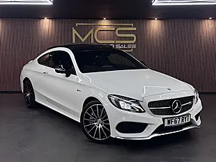 Used 2017 Mercedes-Benz C-Class AMG Premium+ White - Interior and Exterior details 3