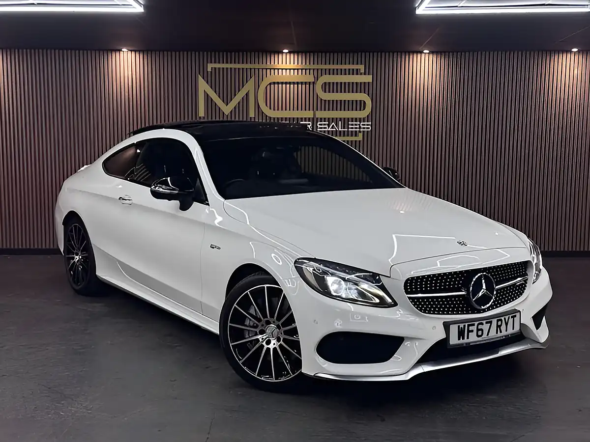 Used 2017 Mercedes-Benz C-Class AMG Premium+ White - Interior and Exterior details 3