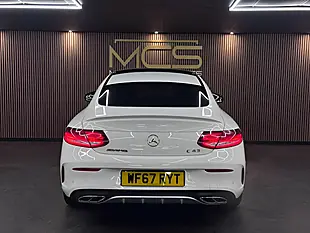 Used 2017 Mercedes-Benz C-Class AMG Premium+ White - Interior and Exterior details 6