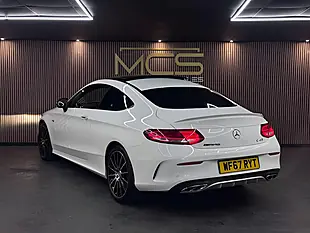 Used 2017 Mercedes-Benz C-Class AMG Premium+ White - Interior and Exterior details 7