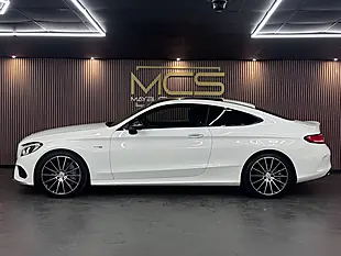 Used 2017 Mercedes-Benz C-Class AMG Premium+ White - Interior and Exterior details 8