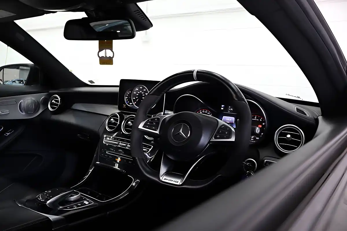 Used 2017 Mercedes-Benz C Class AMG S (premium) Iridium Silver - Interior and Exterior details 13