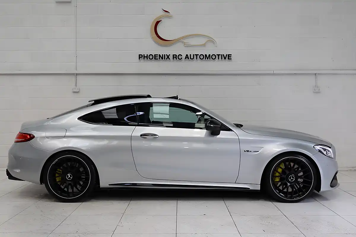 Used 2017 Mercedes-Benz C Class AMG S (premium) Iridium Silver - Interior and Exterior details 3