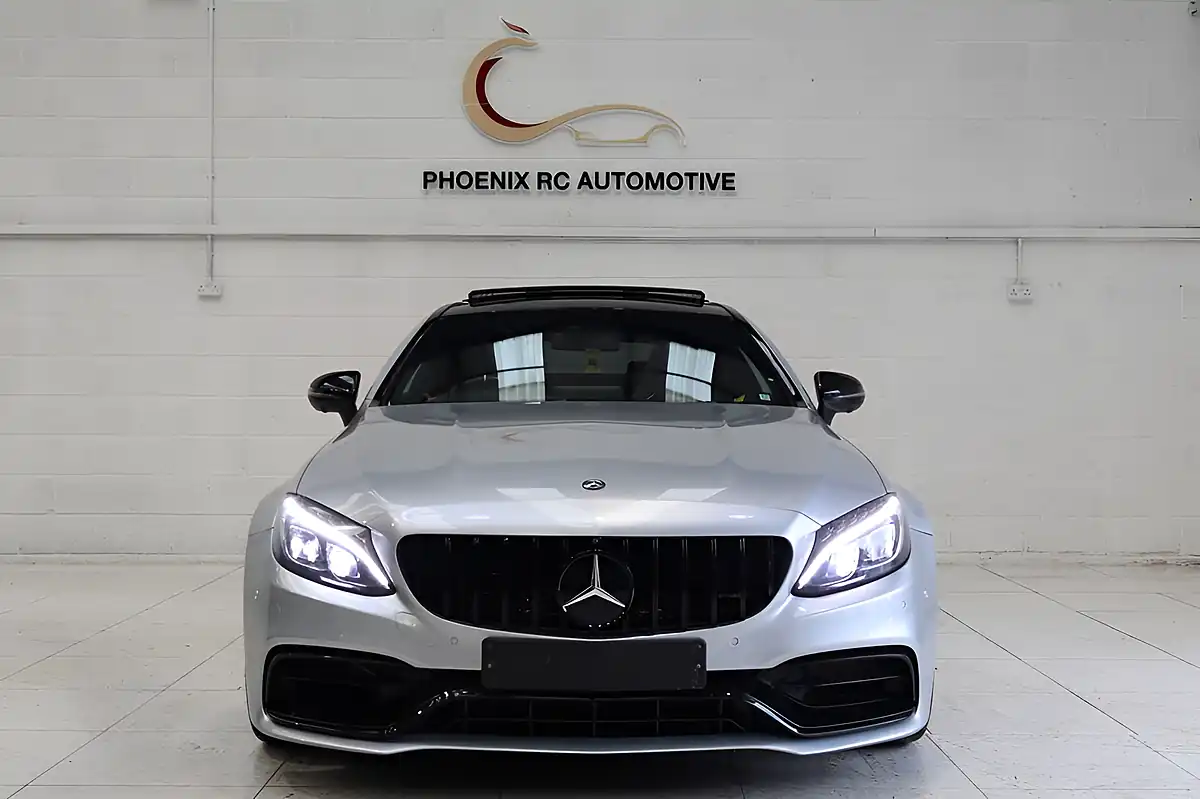 Used 2017 Mercedes-Benz C Class AMG S (premium) Iridium Silver - Interior and Exterior details 5