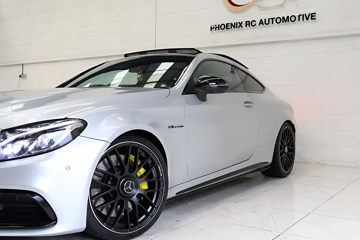 Used 2017 Mercedes-Benz C Class AMG S (premium) Iridium Silver - Interior and Exterior details 8