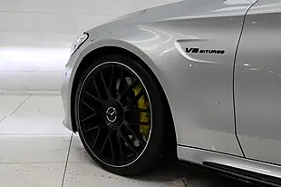 Used 2017 Mercedes-Benz C Class AMG S (premium) Iridium Silver - Interior and Exterior details 9