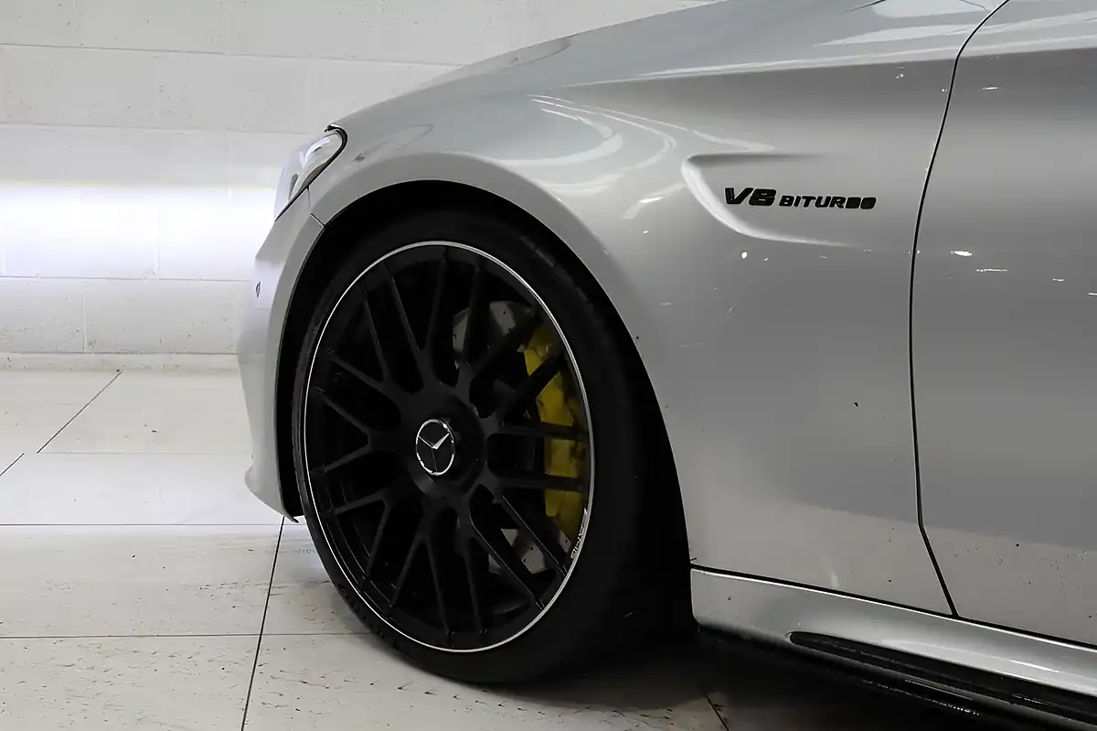 Used 2017 Mercedes-Benz C Class AMG S (premium) Iridium Silver - Interior and Exterior details 9