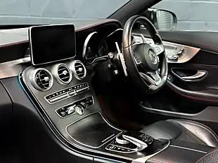 Used 2017 Mercedes-Benz C Class Premium Plus Black - Interior and Exterior details 15
