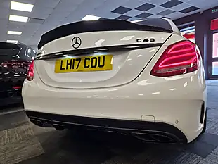Used 2017 Mercedes-Benz C-Class Premium Plus Diamond White - Interior and Exterior details 10