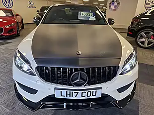 Used 2017 Mercedes-Benz C-Class Premium Plus Diamond White - Interior and Exterior details 13