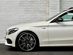 Used 2017 Mercedes-Benz C Class Premium Plus Diamond White - Interior and Exterior details 16