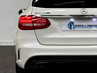 Used 2017 Mercedes-Benz C Class Premium Plus Diamond White - Interior and Exterior details 17