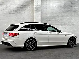 Used 2017 Mercedes-Benz C Class Premium Plus Diamond White - Interior and Exterior details 2