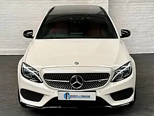Used 2017 Mercedes-Benz C Class Premium Plus Diamond White - Interior and Exterior details 9