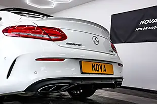 Used 2017 Mercedes-Benz C-Class Premium Plus White - Interior and Exterior details 14