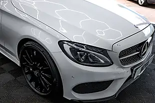 Used 2017 Mercedes-Benz C-Class Premium Plus White - Interior and Exterior details 17