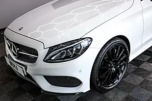 Used 2017 Mercedes-Benz C-Class Premium Plus White - Interior and Exterior details 18