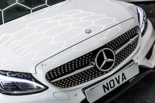 Used 2017 Mercedes-Benz C-Class Premium Plus White - Interior and Exterior details 19
