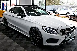 Used 2017 Mercedes-Benz C-Class Premium Plus White - Interior and Exterior details 9