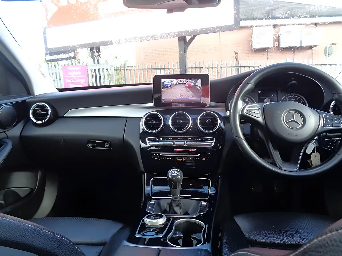 Used 2017 Mercedes-Benz C Class Se Blue - Interior and Exterior details 11