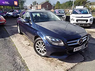 Used 2017 Mercedes-Benz C Class Se Blue - Interior and Exterior details 2