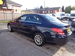 Used 2017 Mercedes-Benz C Class Se Blue - Interior and Exterior details 5