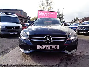 Used 2017 Mercedes-Benz C Class Se Blue - Interior and Exterior details 8