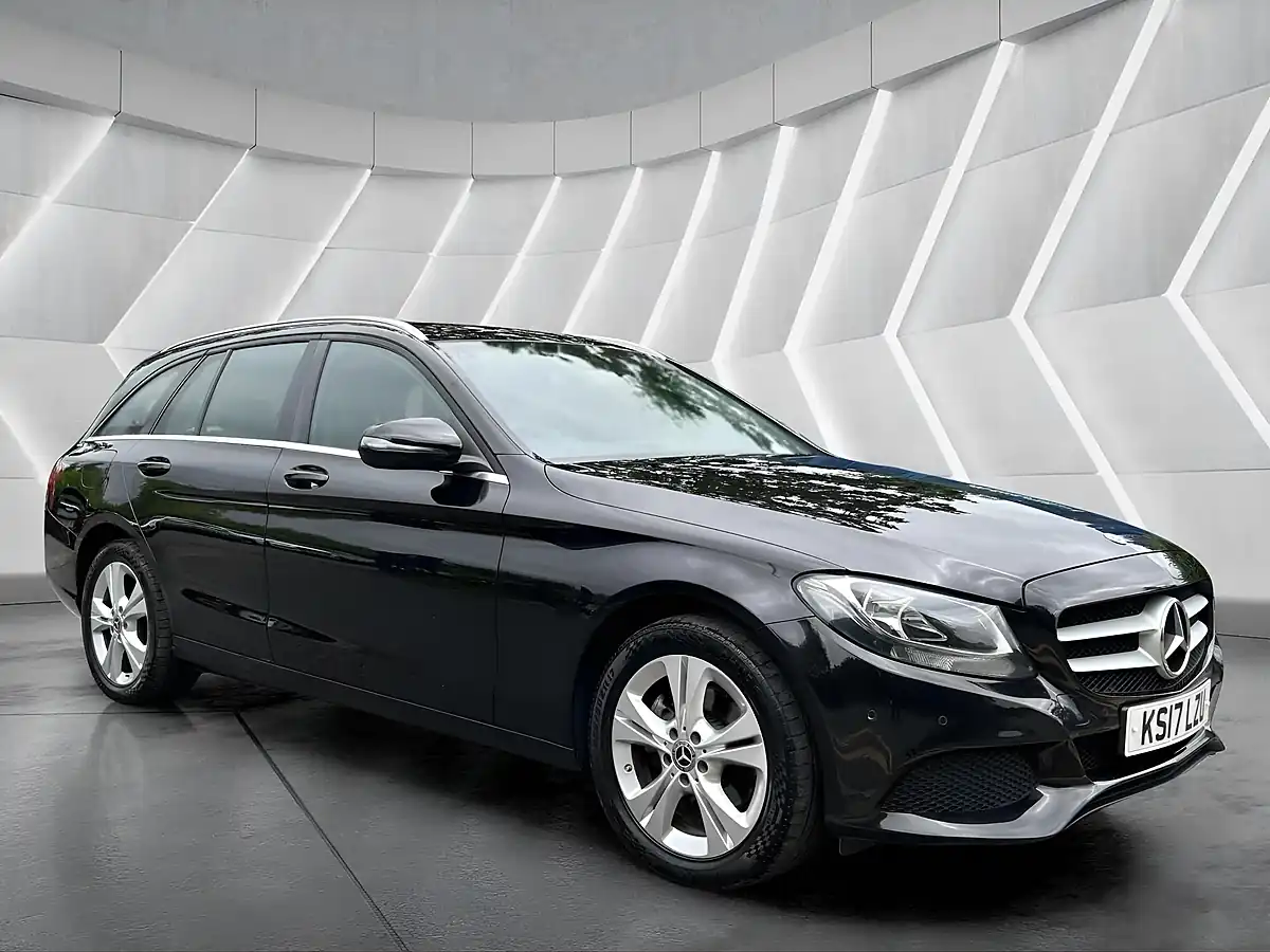 Used 2017 Mercedes-Benz C Class Se Executive Edition Black - Interior and Exterior details 3