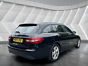 Used 2017 Mercedes-Benz C Class Se Executive Edition Black - Interior and Exterior details 7