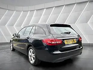 Used 2017 Mercedes-Benz C Class Se Executive Edition Black - Interior and Exterior details 9