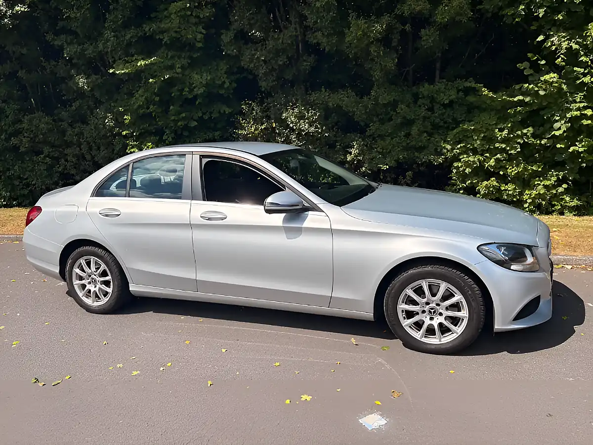 Used 2017 Mercedes-Benz C Class Se Silver - Interior and Exterior details 2