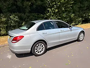 Used 2017 Mercedes-Benz C Class Se Silver - Interior and Exterior details 4