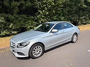 Used 2017 Mercedes-Benz C Class Se Silver - Interior and Exterior details 6