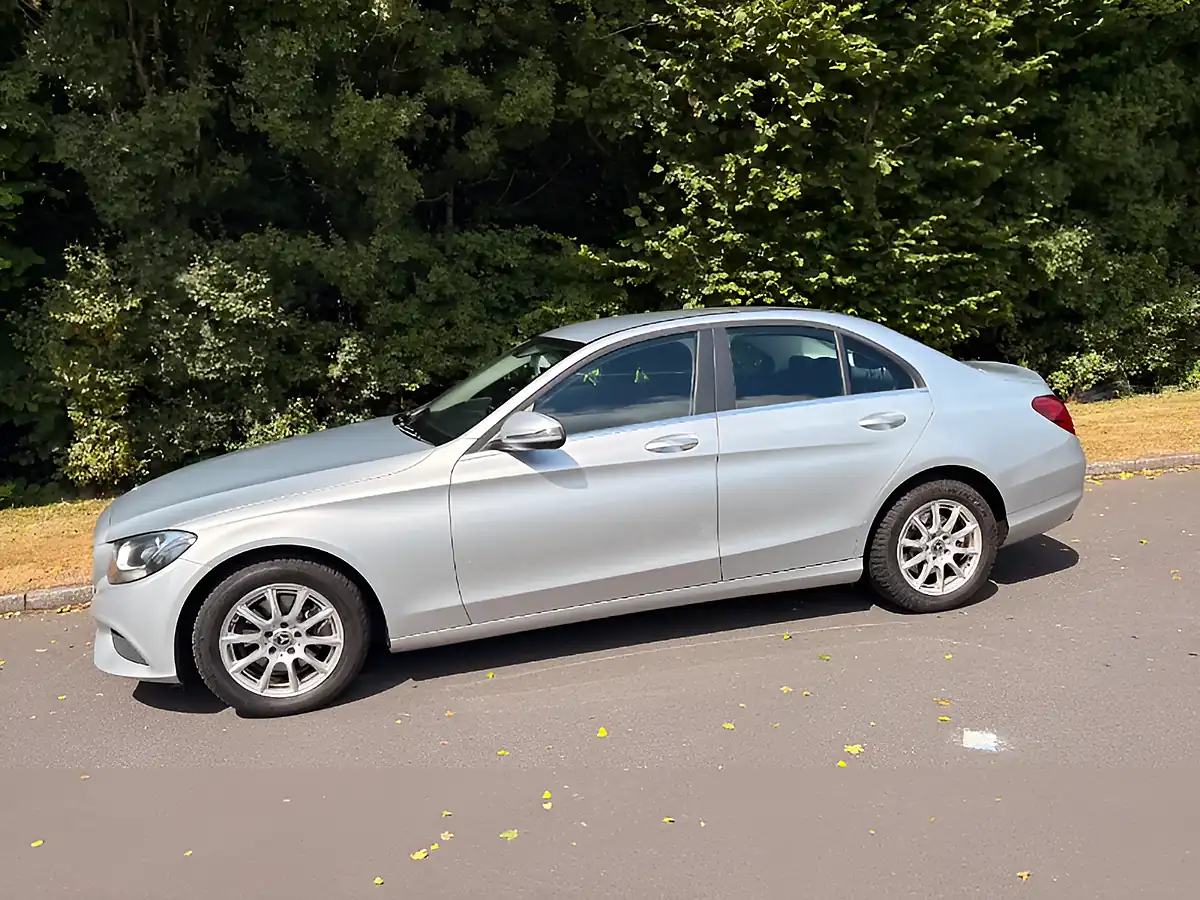 Used 2017 Mercedes-Benz C Class Se Silver - Interior and Exterior details 7