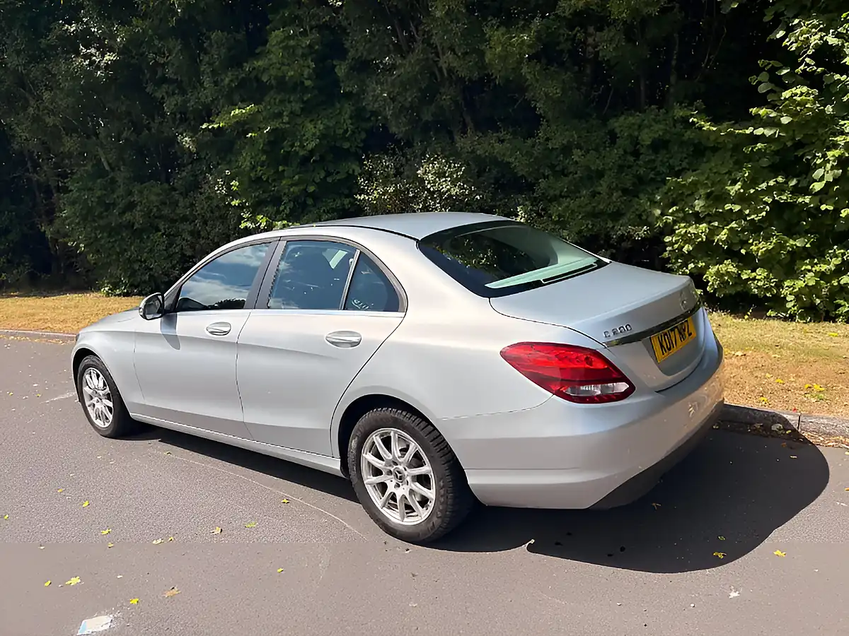 Used 2017 Mercedes-Benz C Class Se Silver - Interior and Exterior details 8
