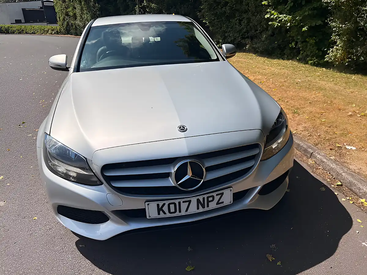 Used 2017 Mercedes-Benz C Class Se Silver - Interior and Exterior details 9