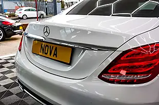 Used 2017 Mercedes-Benz C-Class Sport Polar White - Interior and Exterior details 13