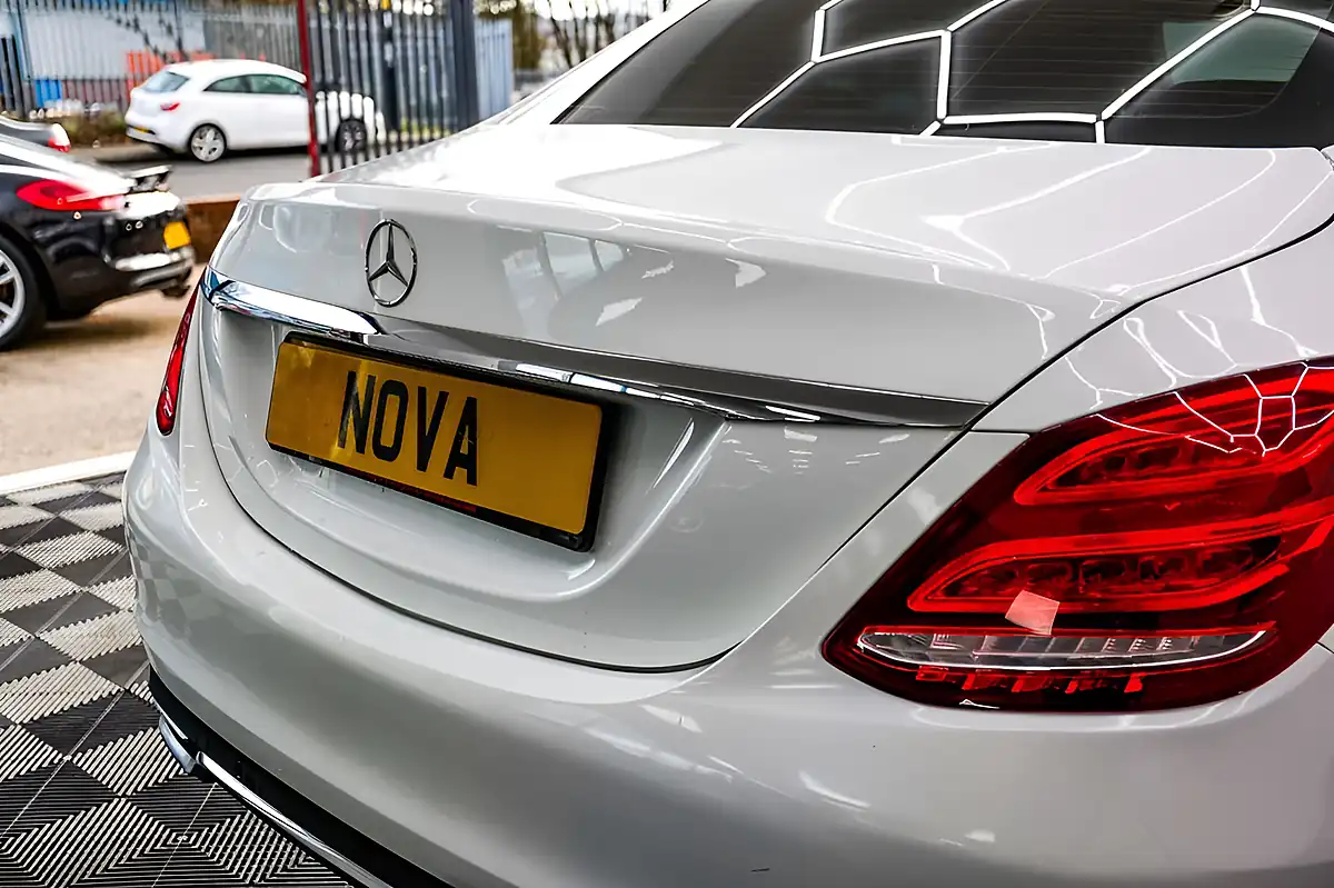 Used 2017 Mercedes-Benz C-Class Sport Polar White - Interior and Exterior details 13