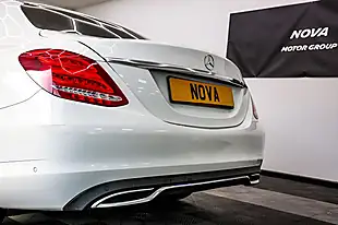 Used 2017 Mercedes-Benz C-Class Sport Polar White - Interior and Exterior details 14