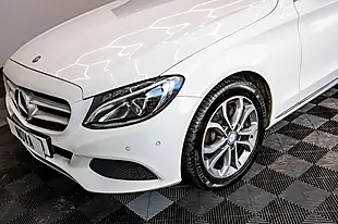 Used 2017 Mercedes-Benz C-Class Sport Polar White - Interior and Exterior details 17