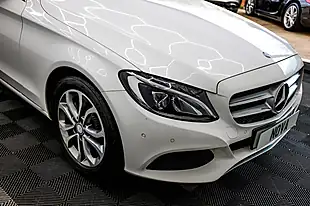 Used 2017 Mercedes-Benz C-Class Sport Polar White - Interior and Exterior details 18