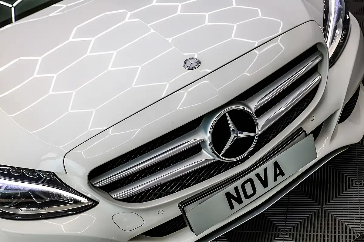 Used 2017 Mercedes-Benz C-Class Sport Polar White - Interior and Exterior details 19