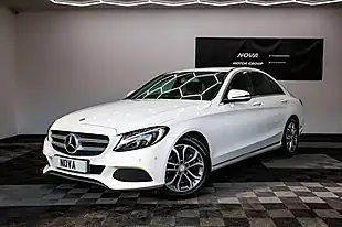 Used 2017 Mercedes-Benz C-Class Sport Polar White - Interior and Exterior details 2