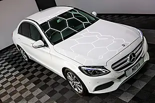 Used 2017 Mercedes-Benz C-Class Sport Polar White - Interior and Exterior details 4