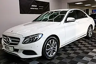 Used 2017 Mercedes-Benz C-Class Sport Polar White - Interior and Exterior details 7