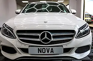 Used 2017 Mercedes-Benz C-Class Sport Polar White - Interior and Exterior details 8