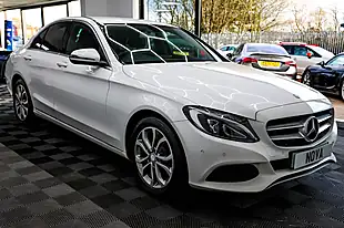 Used 2017 Mercedes-Benz C-Class Sport Polar White - Interior and Exterior details 9