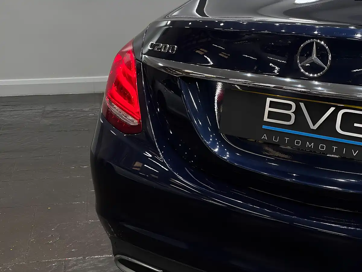 Used 2017 Mercedes-Benz C Class Sport (premium) Blue - Interior and Exterior details 11