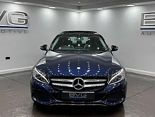 Used 2017 Mercedes-Benz C Class Sport (premium) Blue - Interior and Exterior details 3