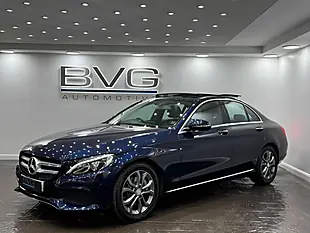 Used 2017 Mercedes-Benz C Class Sport (premium) Blue - Interior and Exterior details 4